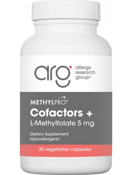 MethylPro, Cofactors + L-Methylfolate, 5 mg, 30 Vegetarian Capsules