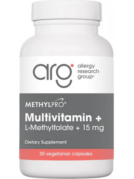 MethylPro, Multivitamin + L-Methylfolate, 15 mg, 30 Vegetarian Capsules