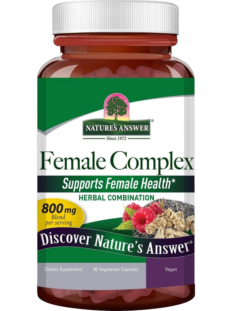 Nature's Answer, Female Complex, 800mg, 90 Vegetarian Capsules