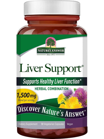 Nature's Answer, Liver Support, 1500mg, 90 Vegetarian Capsules