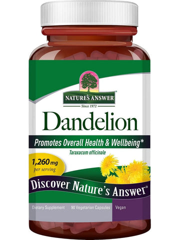 Nature's Answer, Dandelion, 90 Vegetarian Capsules