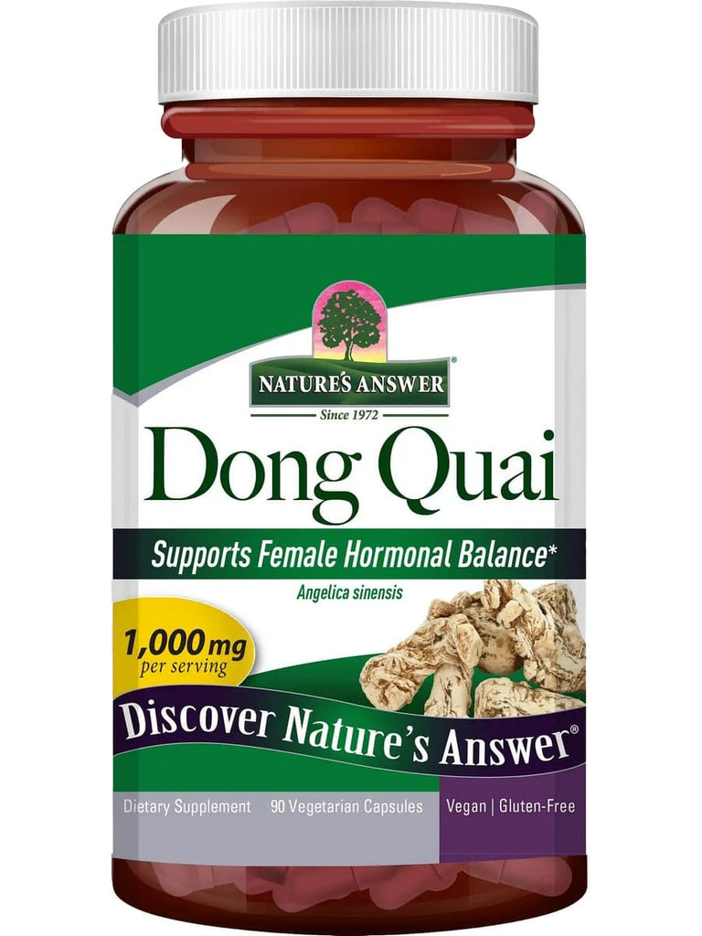 Nature's Answer, Dong Quai Root, 90 Vegetarian Capsules