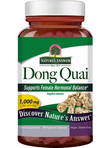 Nature's Answer, Dong Quai Root, 90 Vegetarian Capsules
