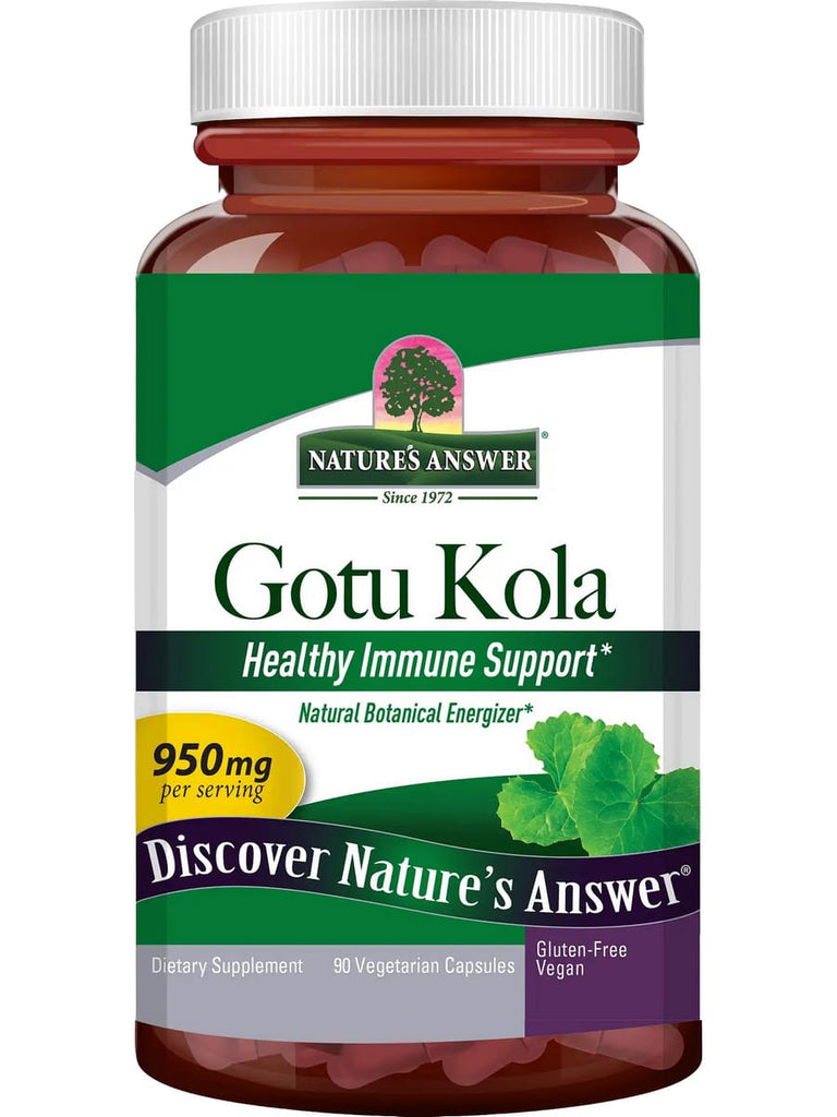Nature's Answer, Gotu-Kola Herb, 90 Vegetarian Capsules