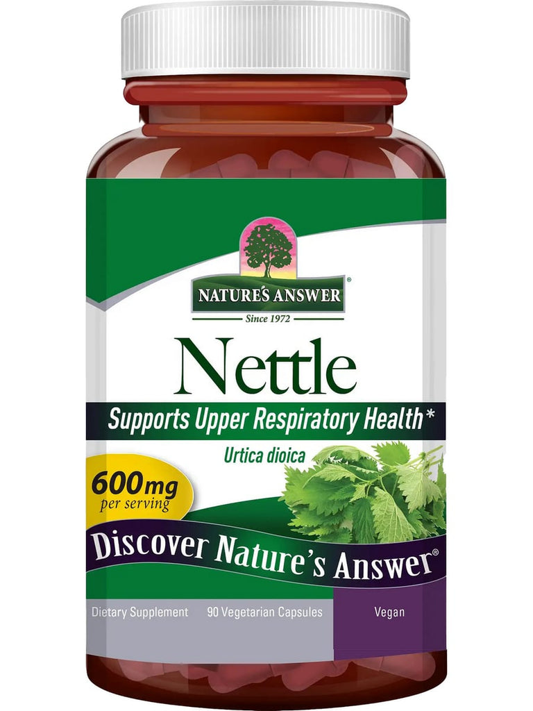 Nature's Answer, Nettle Leaf, 90 Vegetarian Capsules