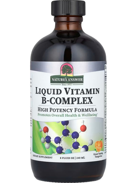 Nature's Answer, Liquid Vitamin B-Complex, 8 fl oz