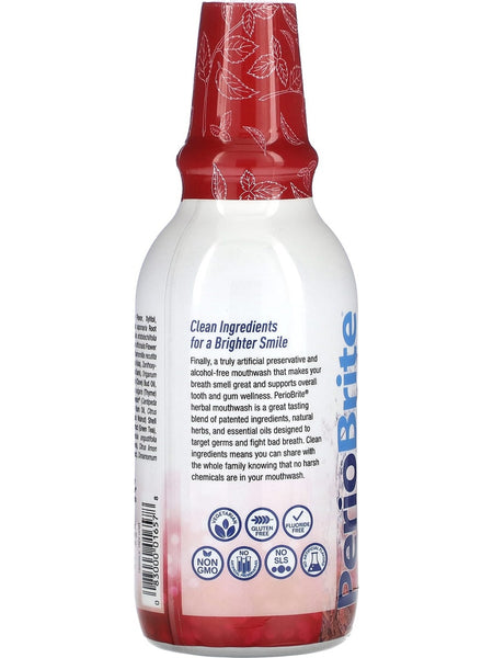 Nature's Answer, PerioBrite Mouthwash with Xylitol, Cinnamint, 16 fl oz