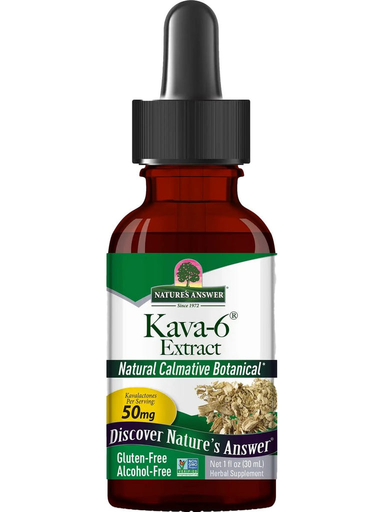 Nature's Answer, Kava 6 Extract, 1 fl oz