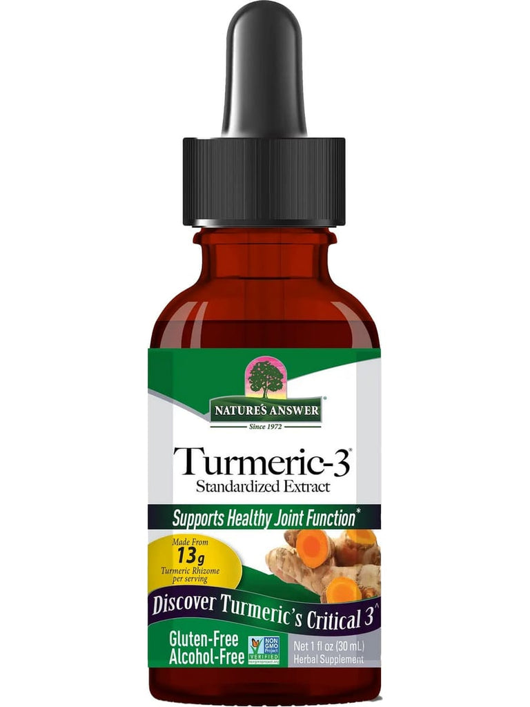 Nature's Answer, Turmeric 3, Standardized Extract, 1 fl oz