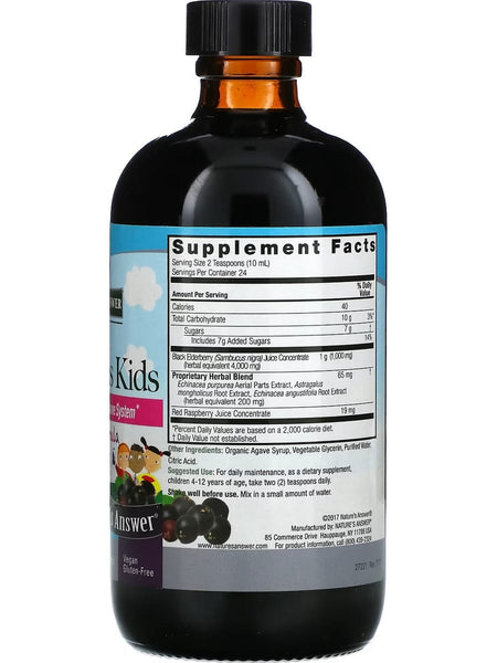 Nature's Answer, Sambucus Kids Formulas, 8 fl oz