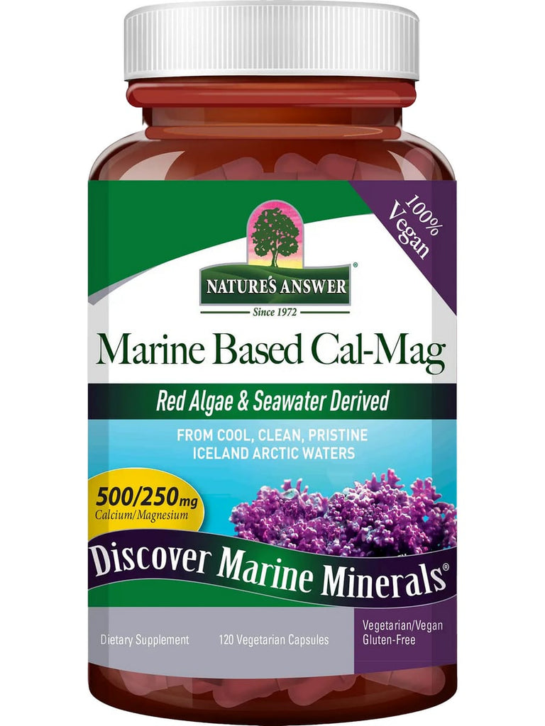 Nature's Answer, Marine Based Cal-Mag, 120 Vegetarian Capsules