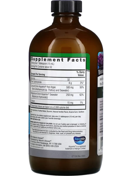 Nature's Answer, Marine Based Cal-Mag, 16 fl oz