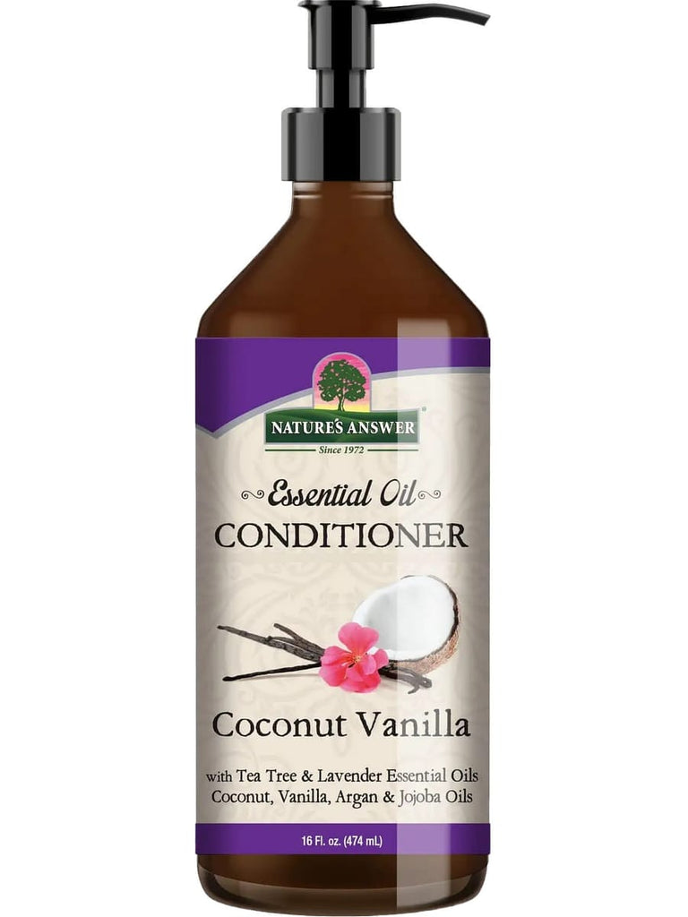 Nature's Answer, Essential Oil, Conditioner Coconut, Vanilla, 16 fl oz
