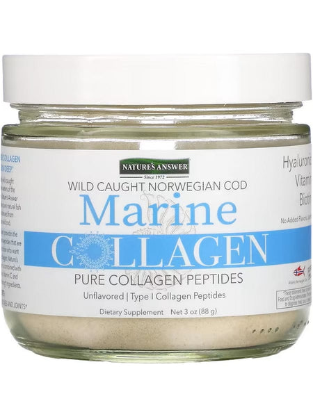 Nature's Answer, Marine Collagen, Norwegian Cod Powder, 3 oz – Herbs Direct