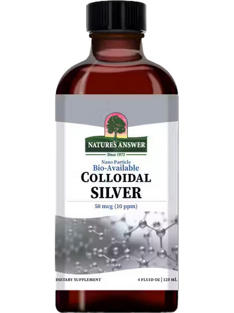 Nature's Answer, Colloidal Silver Liquid 50 mcg, 4 fl oz