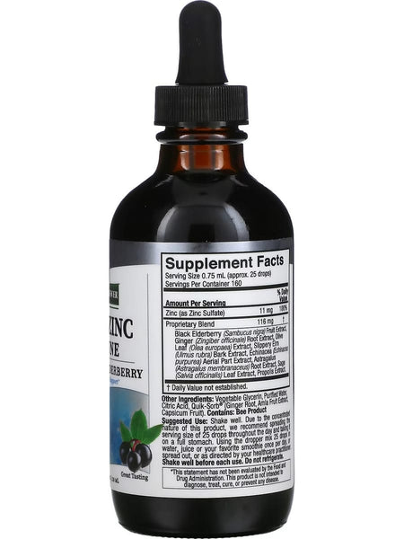 Nature's Answer, Ionic Zinc Immune with Black Elderberry, 4 fl oz