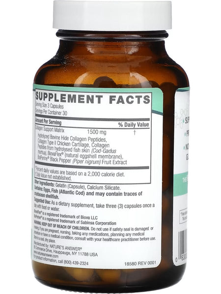 Nature's Answer, Multi Collagen, 90 Capsules