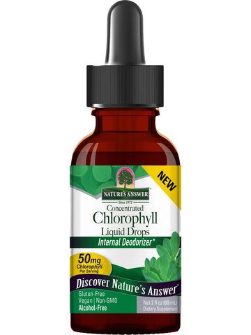 Nature's Answer, Concentrated Chlorophyll Liquid Drops, 2 fl oz