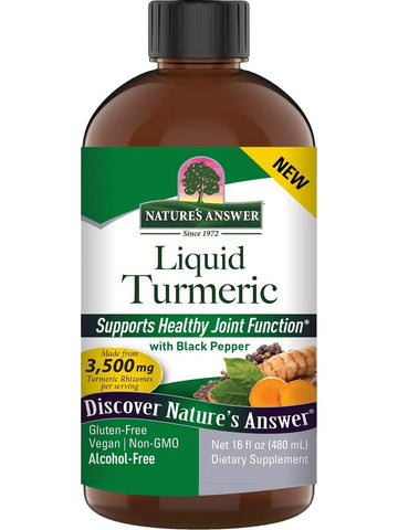 Nature's Answer, Turmeric with Black Pepper Liquid, 16 fl oz