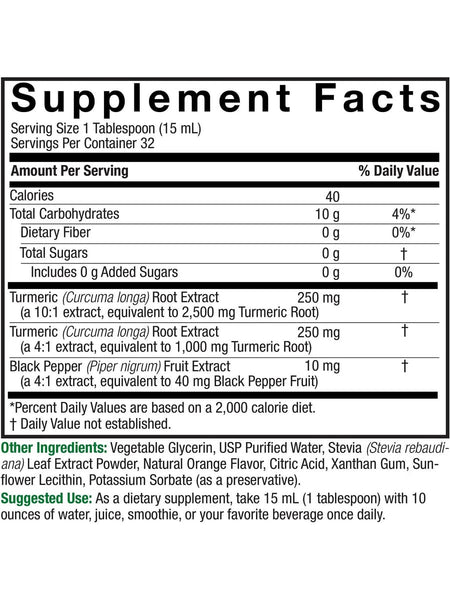 Nature's Answer, Turmeric with Black Pepper Liquid, 16 fl oz