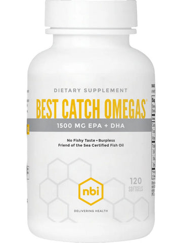 NBI, Best Catch Omegas, 120 Softgels