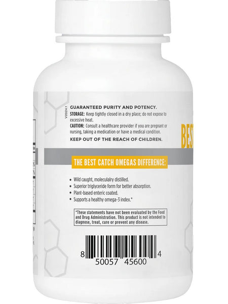 NBI, Best Catch Omegas, 120 Softgels