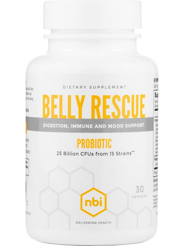 NBI, Belly Rescue, 30 Capsules