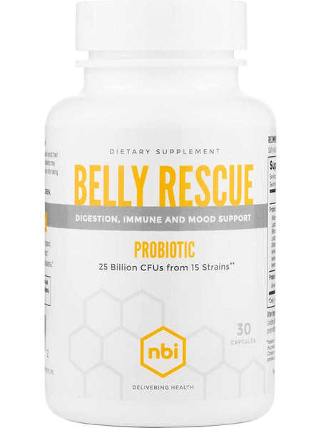 NBI, Belly Rescue, 30 Capsules