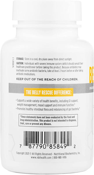 NBI, Belly Rescue, 30 Capsules