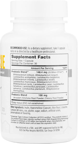 NBI, Belly Rescue, 30 Capsules