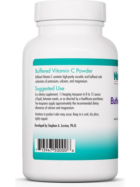 NutriCology, Buffered Vitamin C Powder with Calcium, Magnesium and Potassium, 8.5 oz