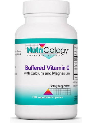 NutriCology, Buffered Vitamin C with Calcium and Magnesium, 120 Vegetarian Capsules