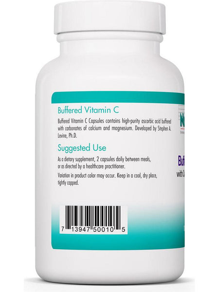 NutriCology, Buffered Vitamin C with Calcium and Magnesium, 120 Vegetarian Capsules