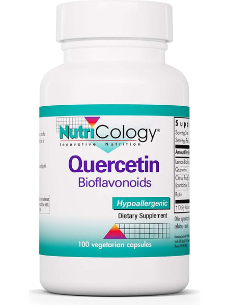NutriCology, Quercetin Bioflavonoids, 100 Vegetarian Capsules
