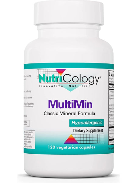 NutriCology, MultiMin Classic Mineral Formula, 120 Vegetarian Capsules ...