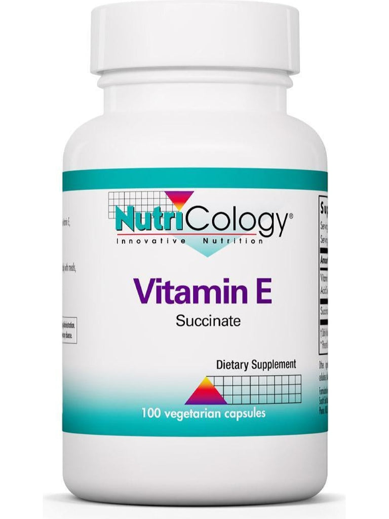 NutriCology, Vitamin E Succinate, 100 Vegetarian Capsules