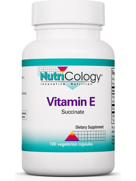 NutriCology, Vitamin E Succinate, 100 Vegetarian Capsules