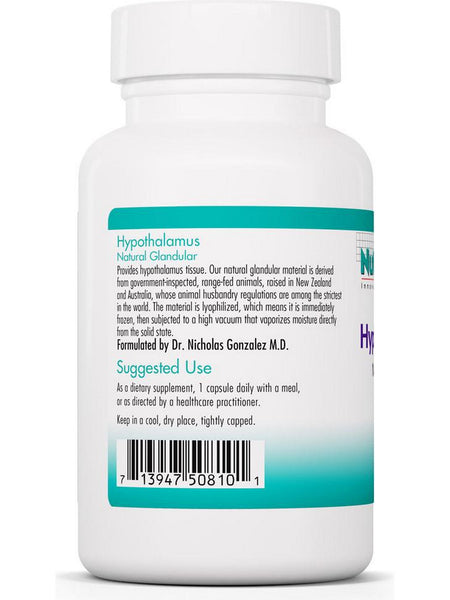 NutriCology, Hypothalamus Natural Glandular, 100 vegicaps