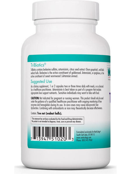 NutriCology, TriBiotics GI Balancers, 90 Vegetarian Capsules