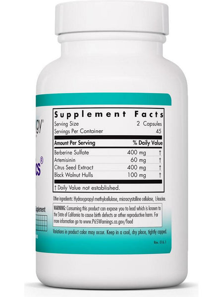 NutriCology, TriBiotics GI Balancers, 90 Vegetarian Capsules