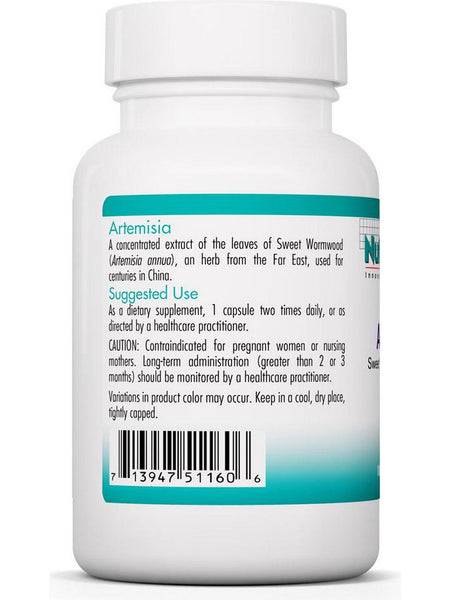 NutriCology, Artemisia Sweet Wormwood 30:1 Extract, 100 Vegetarian Capsules
