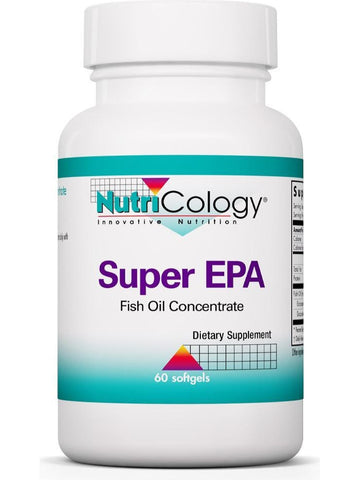 NutriCology, Super EPA, Fish Oil Concentrate, 60 softgels