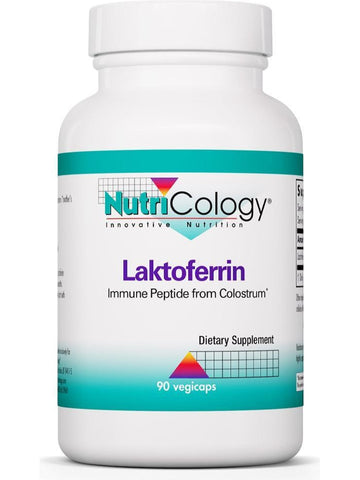 NutriCology, Laktoferrin Immune Peptide from Colostrum, 90 vegicaps
