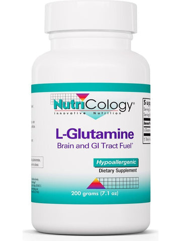 NutriCology, L-Glutamine Brain and GI Tract Fuel, 7.1 oz