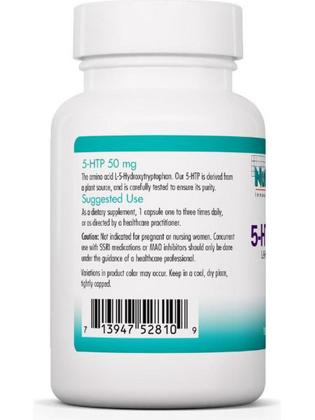 NutriCology, 5-HTP 50 mg L-5-Hydroxytryptophan, 150 Vegetarian Capsules