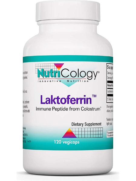 NutriCology, Laktoferrin Immune Peptide from Colostrum, 120 vegicaps
