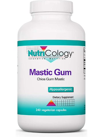 NutriCology, Mastic Gum, Authentic Chios Mastiha, 240 Vegetarian Capsules