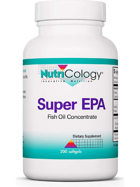 NutriCology, Super EPA, Fish Oil Concentrate, 200 softgels