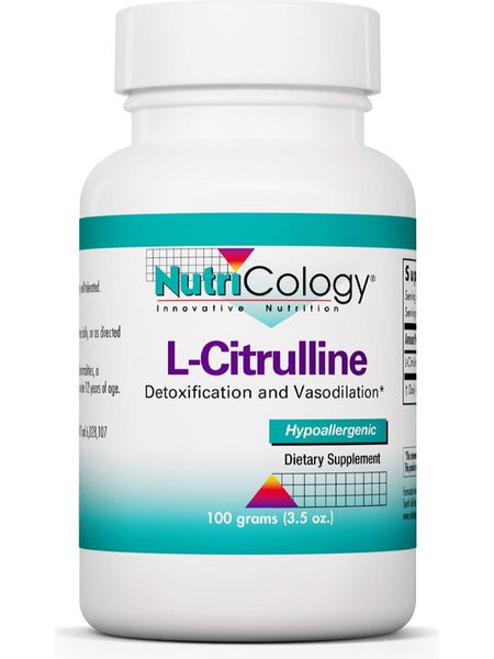 NutriCology, L-Citrulline Detoxification and Vasodilation, 3.5 oz