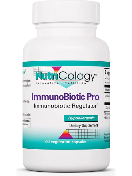 NutriCology, ImmunoBiotic Pro Immunobiotic Regulator, 60 Vegetarian Capsules